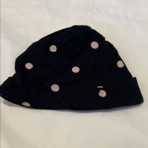 “Bundle 10/$13” Gerber organic newborn black Pink Polka Dot baby Beanie hat